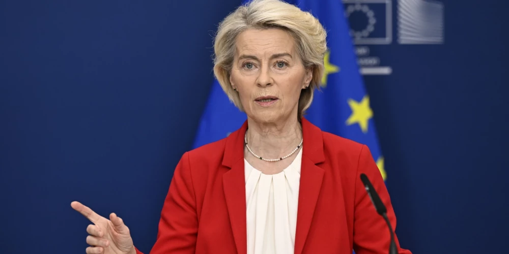 Urzula fon der Leiena: "Brīvās Ukrainas uzplaukums ir saistīts ar tās pievienošanos ES" - Jauns.lv