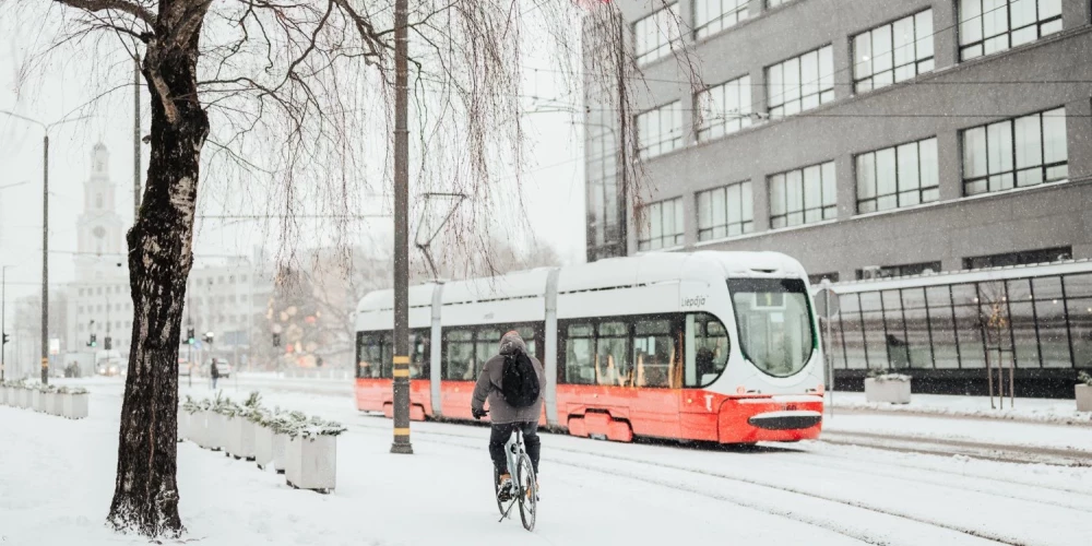 Liepājā gaisa temperatūra noslīdējusi līdz -15 grādiem