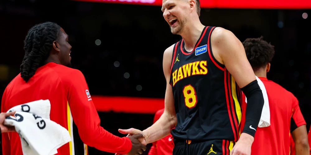 Porziņģis vareni atgriežas laukumā un palīdz "Hawks" saplosīt "Timberwolves", izbeidzot kluba "melno sēriju"