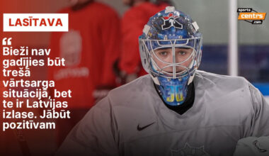 "No katras sekundes jāpaņem kas vērtīgs" – Hokejs – Sportacentrs.com