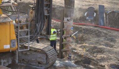 "Rail Baltica" būvlaukumā Igaunijā noticis nopietns negadījums