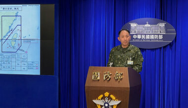 Ķīnas militārā aktivitāte pie Taivānas sasniedz vienu no augstākajiem līmeņiem