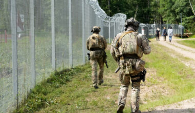 Uz Latvijas-Krievijas robežas pabeigta žoga izbūve