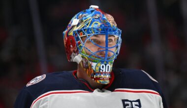 Merzļikinu pēc katastrofāla sākuma aizsūta uz "Blue Jackets" soliņu