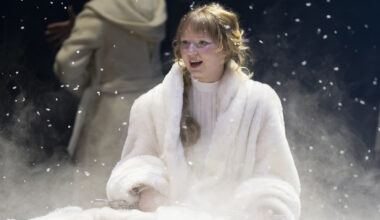 Dailes teātrī izskan Ziemassvētku koncerts Pēkšņi gaismā / Diena