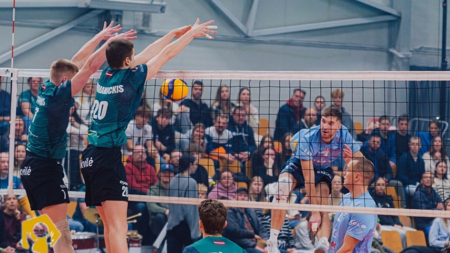 Robežsargi daugavpiliešiem revanšējas par neseno klupienu kausa finālā – Volejbols – Sportacentrs.com
