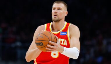 Porziņģis veselības problēmu dēļ nespēlēs vēl vismaz divas nedēļas