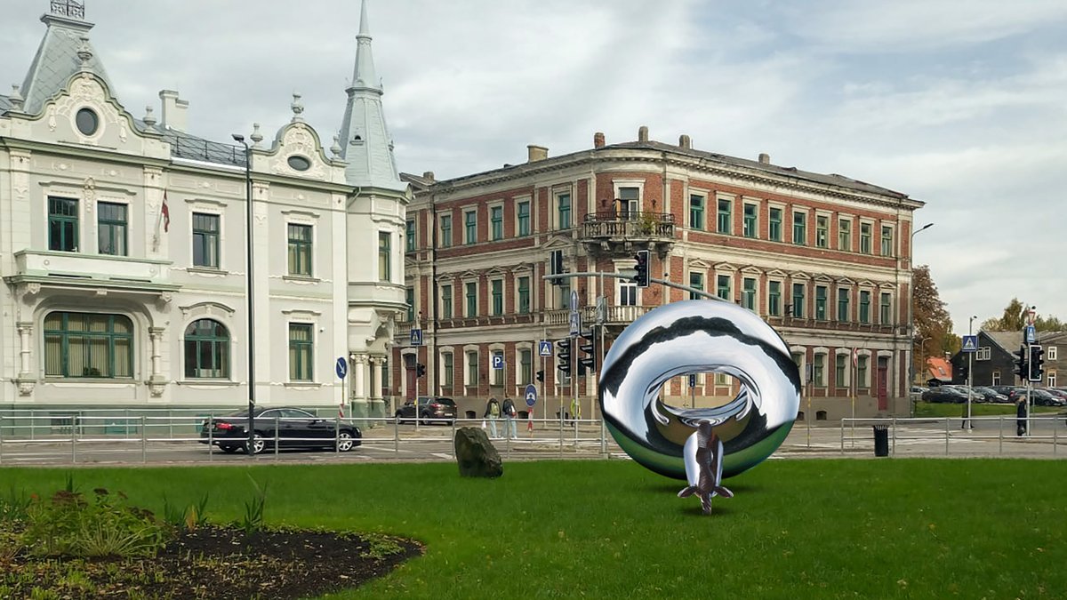 Liepāja pret vienradzi. Domes komitejās balsots pret mākslinieka Salmaņa vides objektu