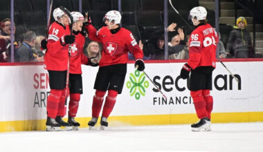 Šveices juniori vienaudžus no Vācijas aizsūta uz izdzīvošanas maču – Hokejs – Sportacentrs.com