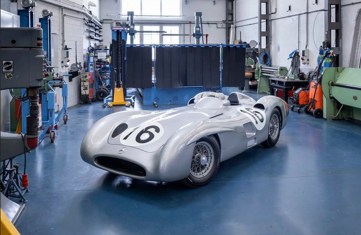 Mercedes W196 Strommlinienwagen