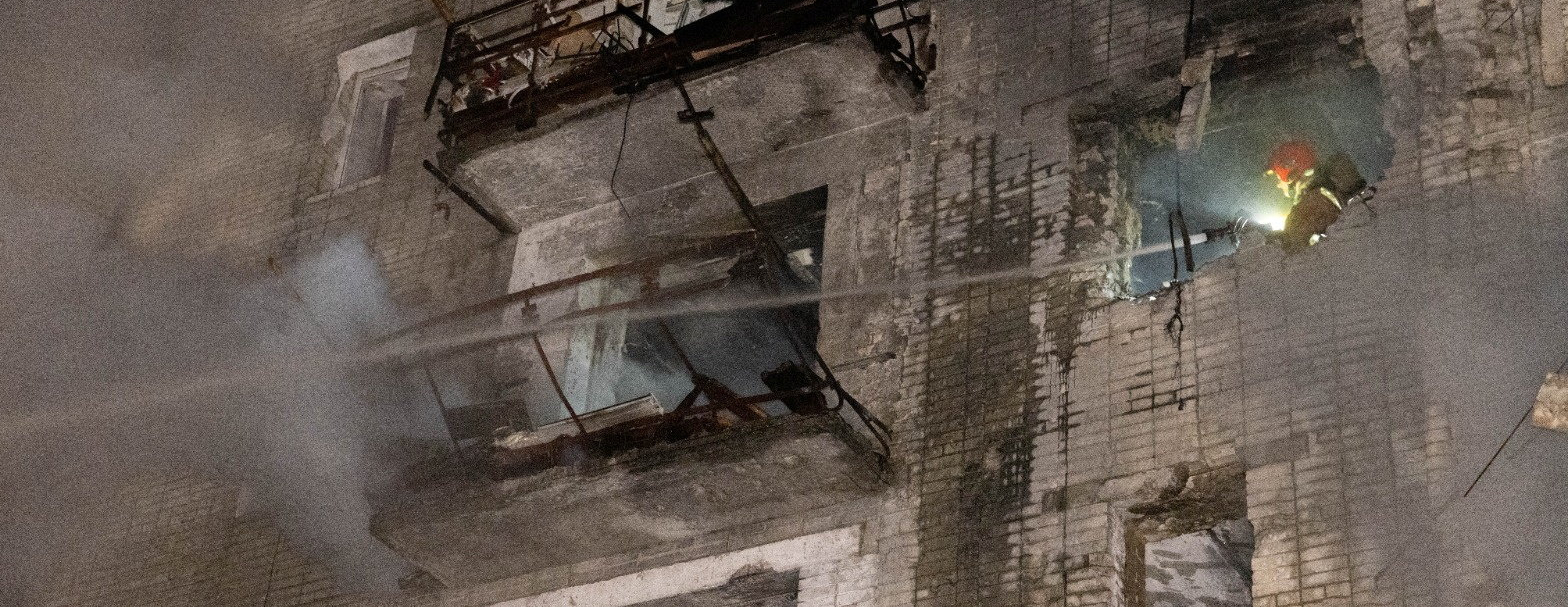 Krievi uzbrukuši Ukrainai ar 110 droniem / Diena