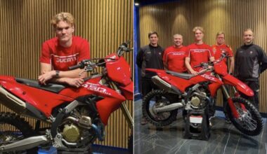 Edvards Bidzāns uzsāks sezonu ar "Desmo MX450"