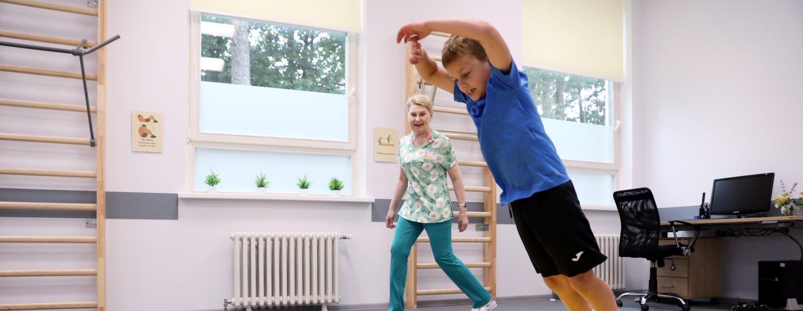 Bērnu un jauniešu veselības pārbaudes sportā / Diena