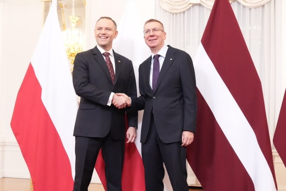 Valsts prezidents: Polija ir nozīmīgs Latvijas stratēģiskais partneris un sabiedrotais