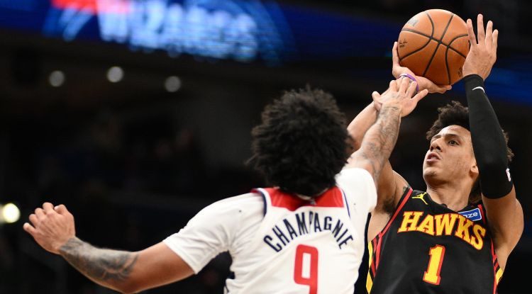 Porziņģis nepiedalās uzvarā Vašingtonā, Džonsonam otrais triple-double divās dienās – Basketbols – Sportacentrs.com