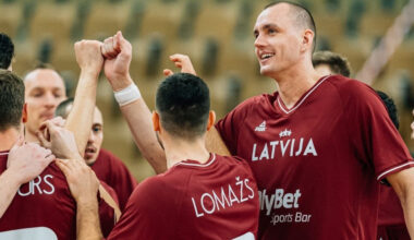 Latvijas izlasei kritums FIBA jaunākajā rangā – Basketbols – Sportacentrs.com