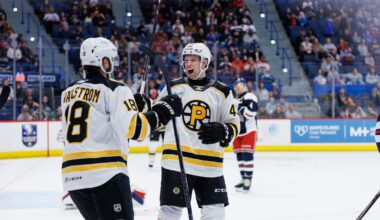 Latvieši ar rezultatīvām spēlēm spīd AHL mačos - Delfi