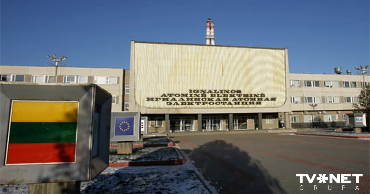 Lietuvas atomelektrostacijā izcēlies ugunsgrēks