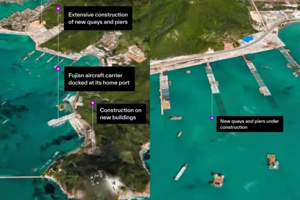 ASV uzņēmums desmit stundās izveidojis 3D karti Ķīnas militārās bāzes ar 50 cm izšķirtspēju