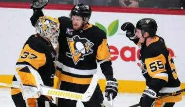 Artūrs Šilovs un „Penguins” beidz neveiksmju sēriju: Stūrmanis uzsver uzvaras nozīmi arī komandas biedriem