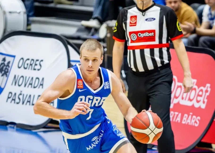 BK “Ogre” nodrošina vietu “Užavas” Latvijas kausa ceturtdaļfinālā pēc aizraujošas cīņas Jēkabpilī