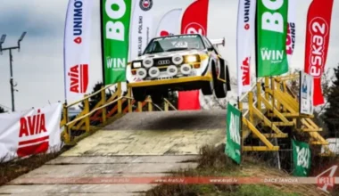 Brāļi Velmes ar "Audi Sport Quattro S1E2" iekarojuši Varšavu "Rajd Barbórka" posmā