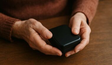 Uzdāvināju viņiem "radio aukli" kā mājienu par mazbērniem; tajā dzirdēju vedeklas vārdus