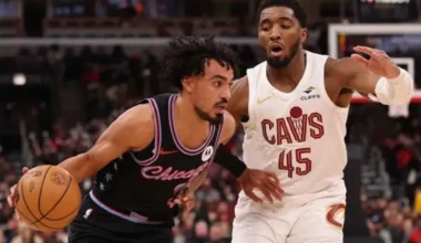 Džošs Gidijs sasniedz sesto 'Triple-Double' sezonā, Čikāgas "Bulls" pārliecinoši uzveic "Cavaliers"