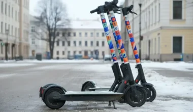 Elektrisko skrejriteņu nomas uzņēmums "Tuul Mobility" Latvijā pasludināts par maksātnespējīgu