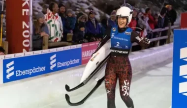 Elīna Ieva Bota izcīna devīto vietu Pasaules kausa posmā Leikplesidā: Vāciete Taubica pārsteidz ar uzvaru