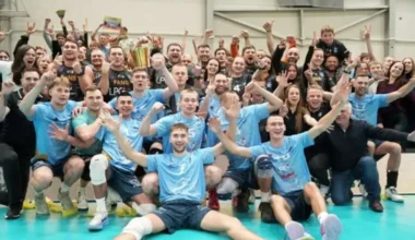 Ezerzeme”/DU volejbolisti ar iespaidīgu atspēlēšanos triumfē Latvijas kausā