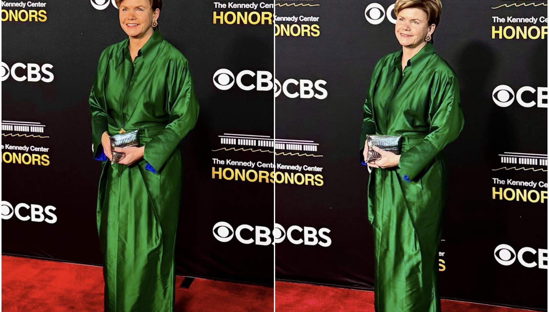 Nepaspēja novilkt halātu? Bražes kleita “Kennedy Center Honors” ceremonijā izsauc pretrunīgas reakcijas