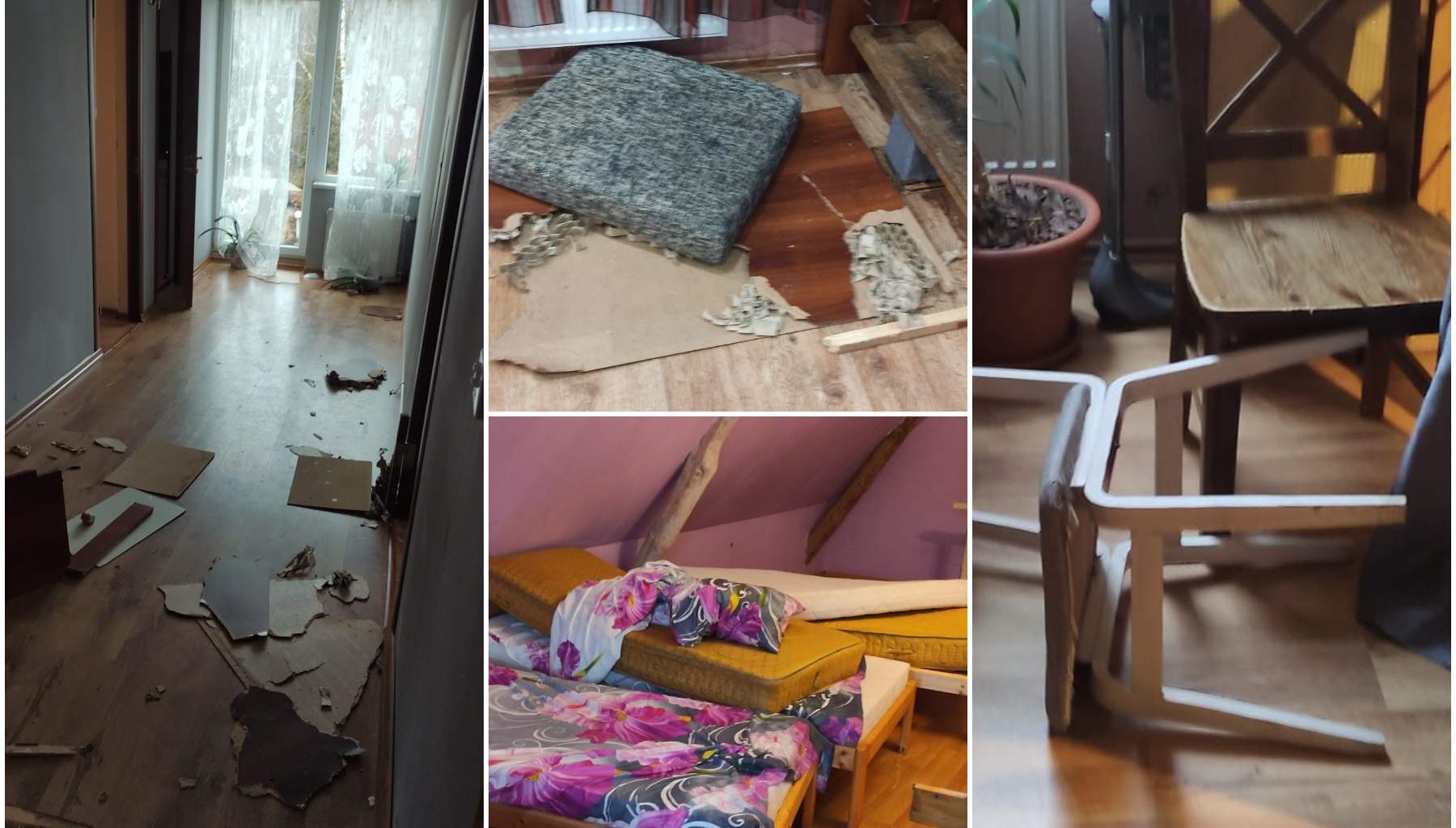 Šausmas Ropažu novadā: “Airbnb” viesi izdemolē viesu māju un apdraud saimnieku dzīvību