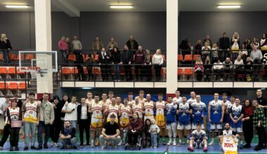 Sporta namā “Centrs” aizvadīta labdarības spēle basketbolā