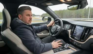 Intars Busulis izmēģina modernizēto "Volvo XC60" plug-in hibrīdu