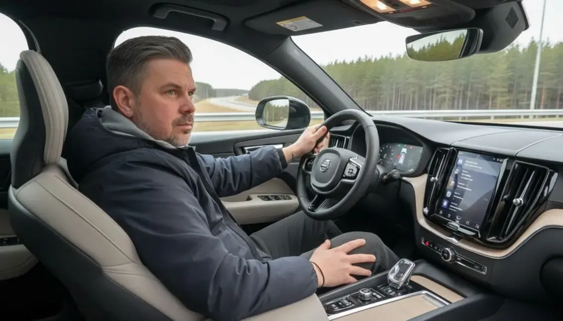 Intars Busulis izmēģina modernizēto "Volvo XC60" plug-in hibrīdu