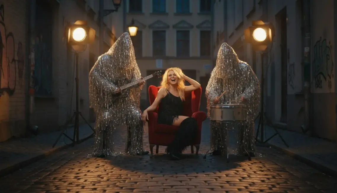 Kailija Minoga atkal publicējusi video no Vecrīgas, iepriecinot fanus