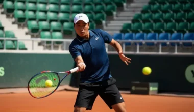 Ķīnas tenisistam Panam Renlongam par rezultātu sarunāšanu piespriež 12 gadu diskvalifikāciju un sodu