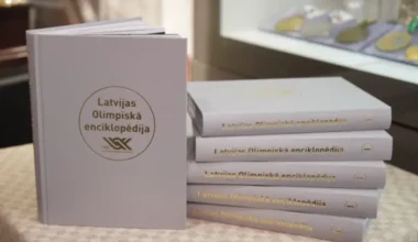 Klajā nāk vēsturisks izdevums: Pirmais Latvijas Olimpiskās enciklopēdijas sējums sniedz ieskatu olimpiskajā kustībā