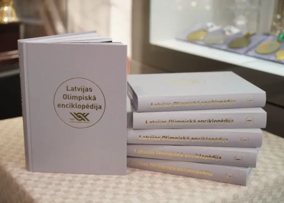 Klajā nāk vēsturisks izdevums: Pirmais Latvijas Olimpiskās enciklopēdijas sējums sniedz ieskatu olimpiskajā kustībā