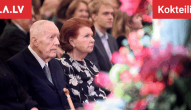 “Esam vienojušies.” Izskan baumas, ka eksprezidentes Vairas Vīķes-Freibergas vīrs nonācis pansionātā