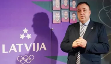 LOK atklāj Milānas-Kortīnas 2026 Olimpiešu sienu: Deviņi sportisti sāk ceļu uz Itāliju