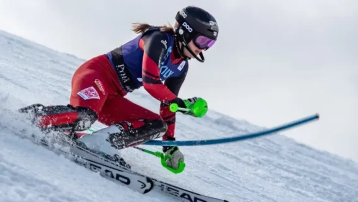 Latvietes Slēpošanas Talants: Ģērmane Pārliecinoši Ieslēdzas Pasaules Kausa Slaloma Otrajā Braucienā Francijā