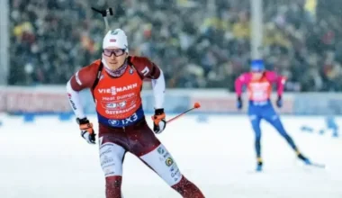 Latvijas biatlona stafetes izskaņas Hohfilcenē: Cerības uzlabot rezultātus un Norvēģijas triumfs