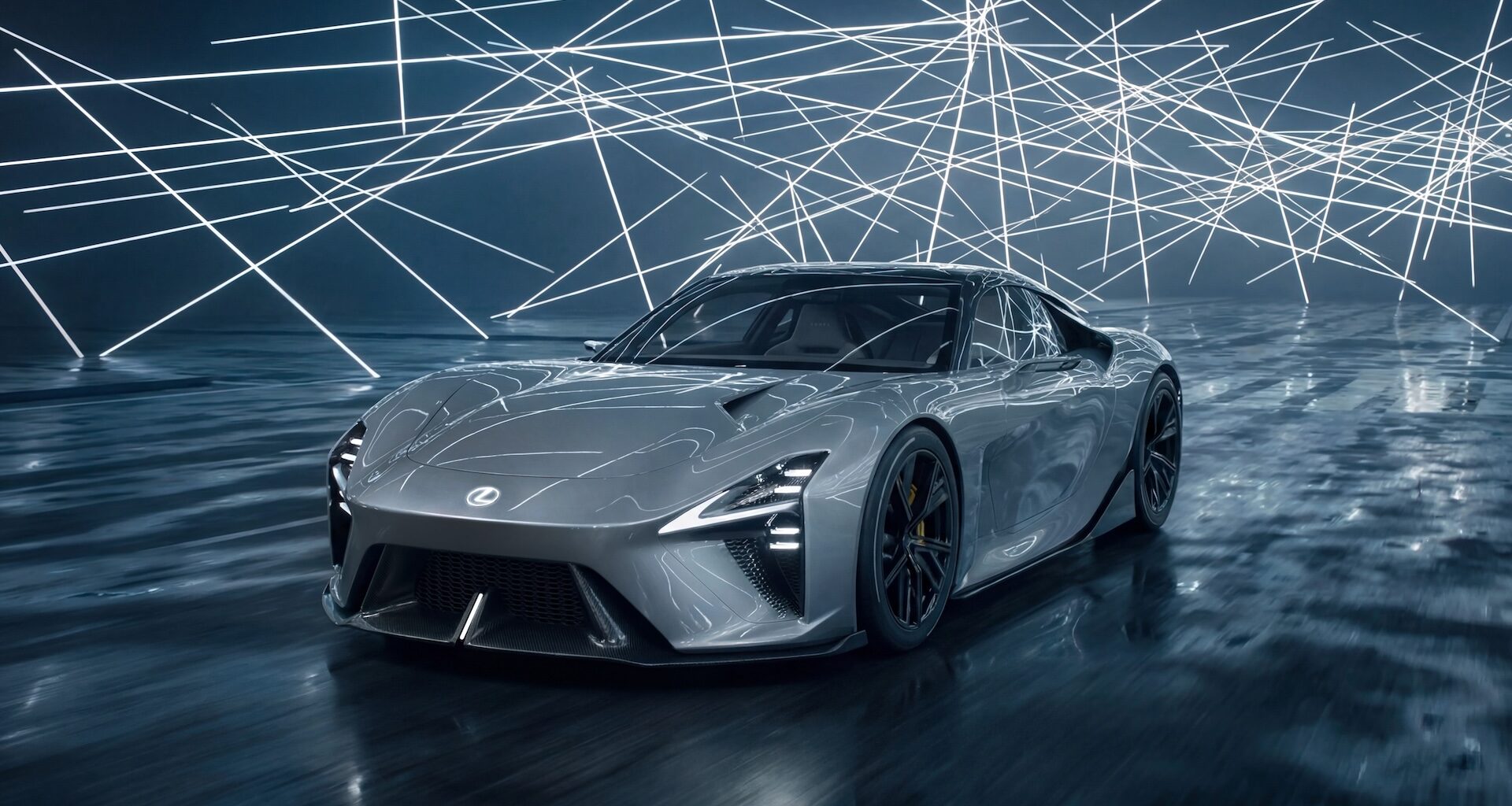 „Lexus“ prezentē konceptuālu elektrisko sporta auto „LFA Concept“