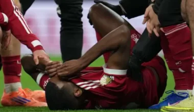 "Liverpool" uzbrucējam Aleksandram Īsakam potītes lūzums, nepieciešama operācija"