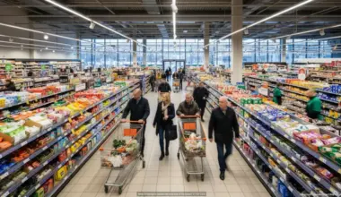 Mazumtirdzniecības apgrozījums Latvijā novembrī pieaudzis par 3,3%