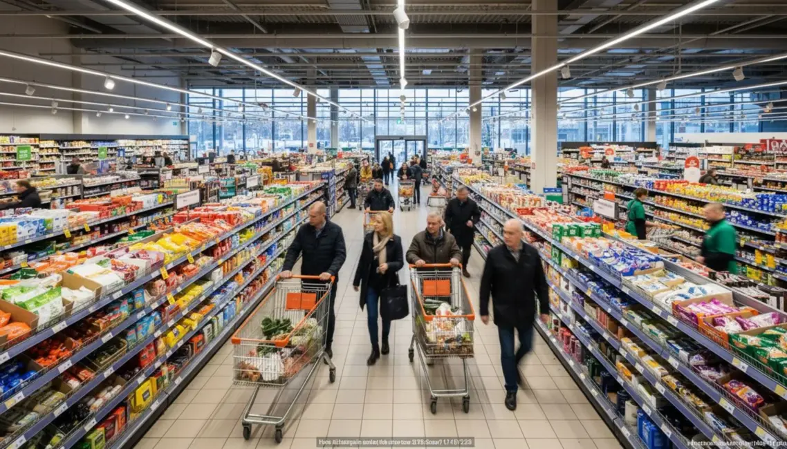 Mazumtirdzniecības apgrozījums Latvijā novembrī pieaudzis par 3,3%