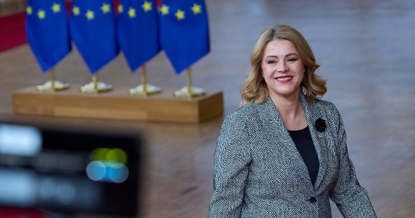 Ministru prezidente Evika Siliņa Eiropadomē: Esam vienojušies par finansiālu atbalstu Ukrainai turpmākajiem diviem gadiem