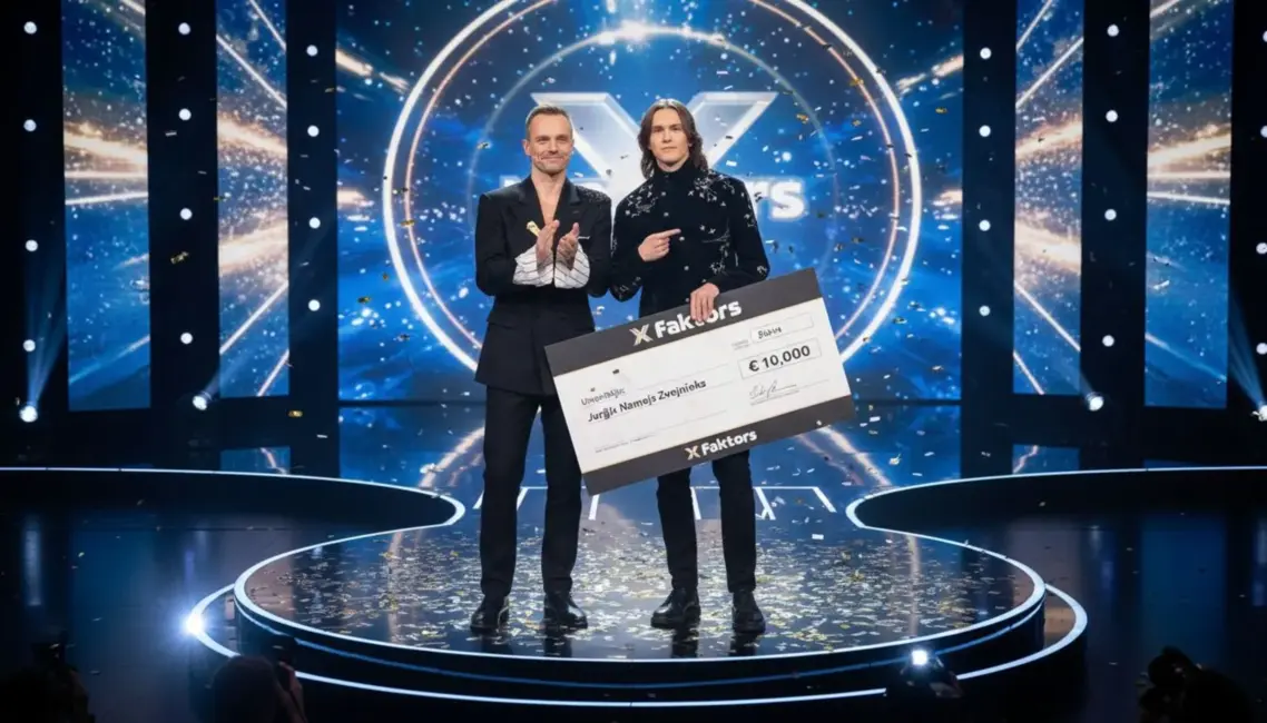 No kalnu trasēm uz mūzikas virsotni: "X Faktora" uzvarētājs Jurģis Namejs Zvejnieks 10 000 eiro ieguldīs nākotnē